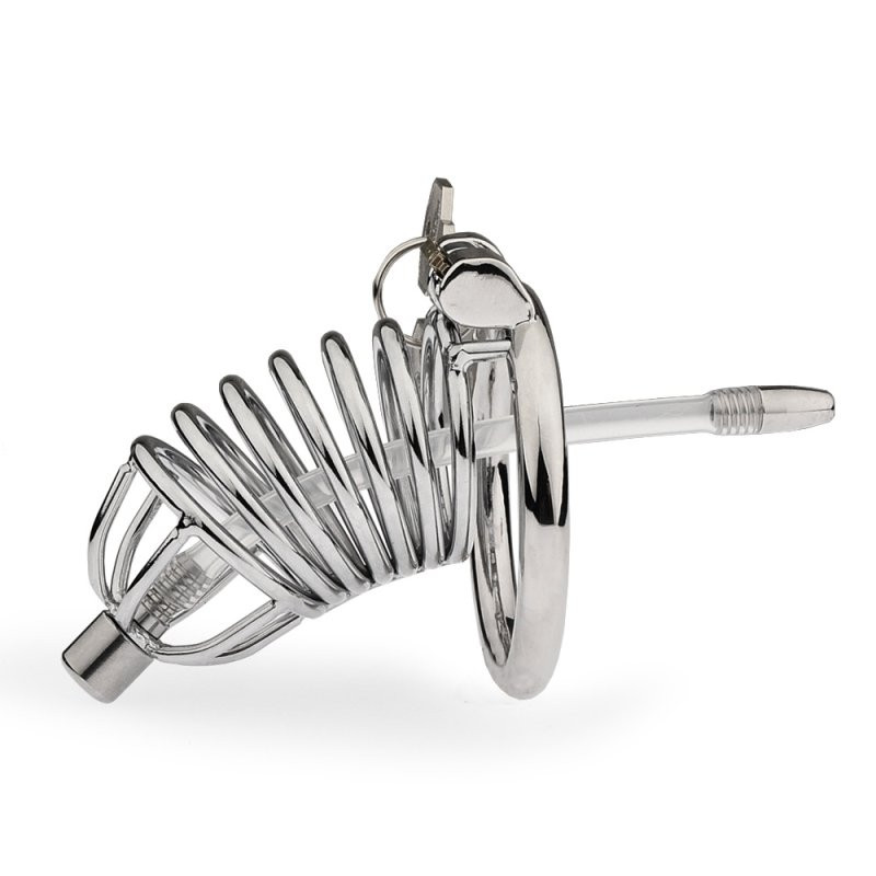 CockLock Cage de chasteté Reegik avec Tige d'urètre 8.5 x 3.5cm
